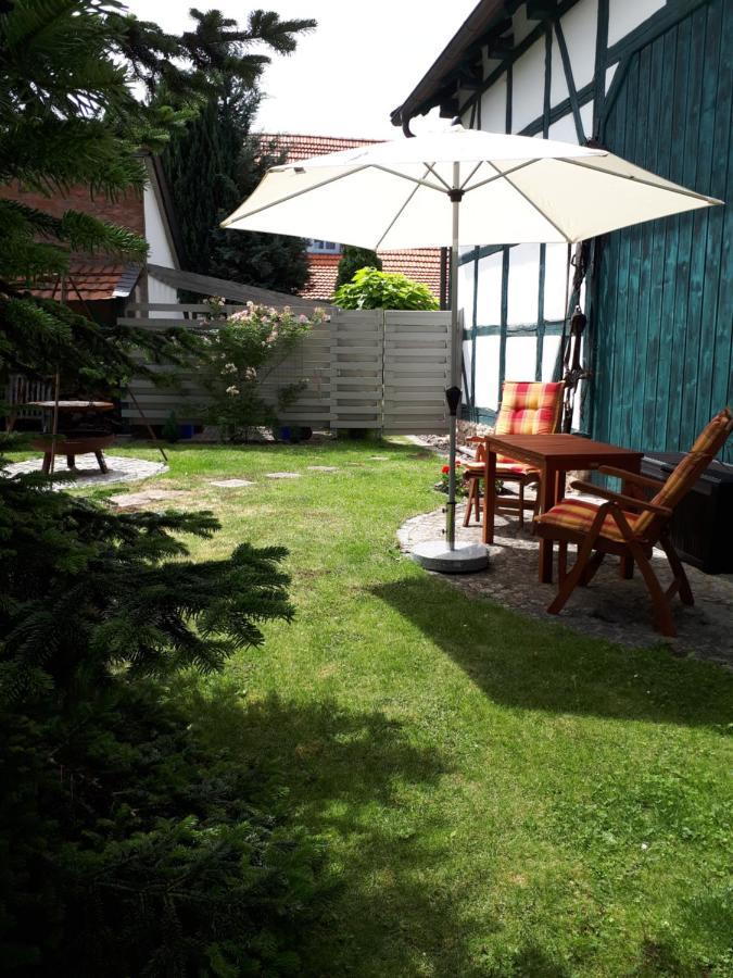 Feriendomizil Annette'S Scholle Apartment Sondershausen Bagian luar foto